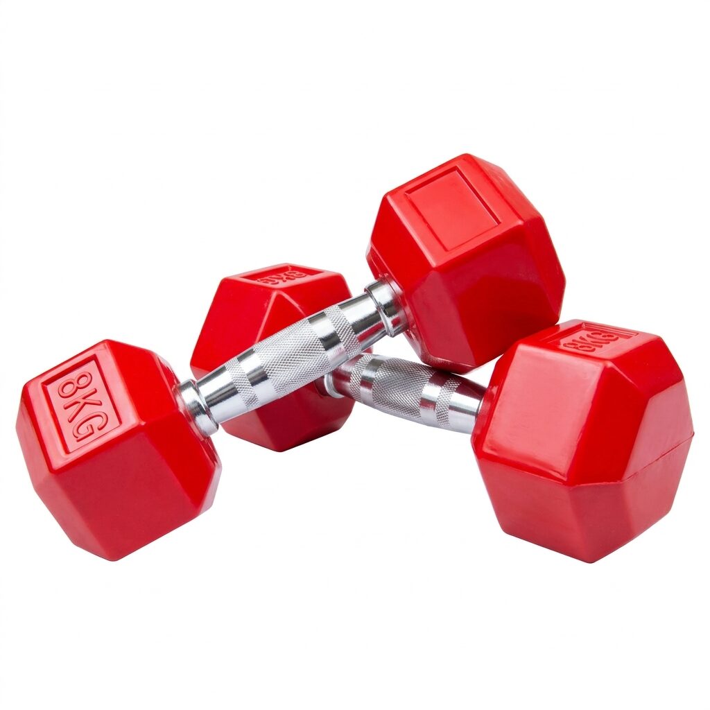 ラバーヘックスダンベル 画像